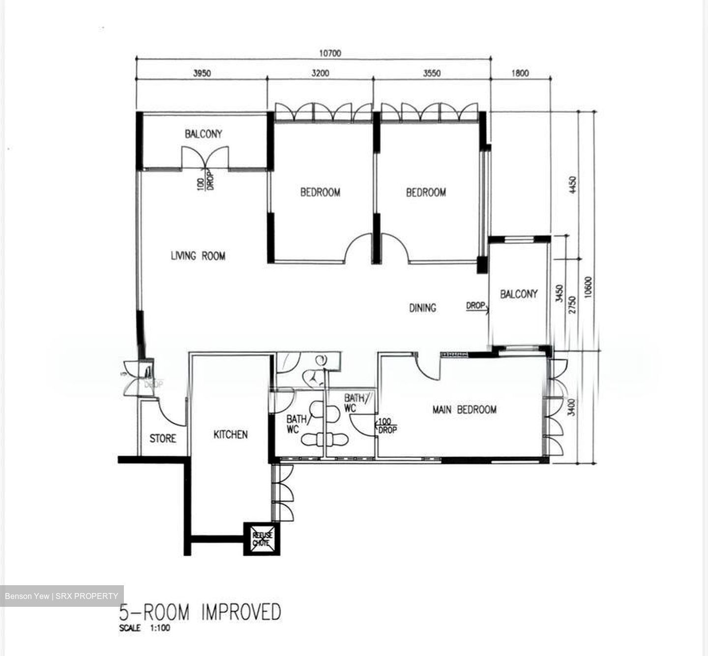 Blk 414 Commonwealth Avenue West (Clementi), HDB 5 Rooms #525115331